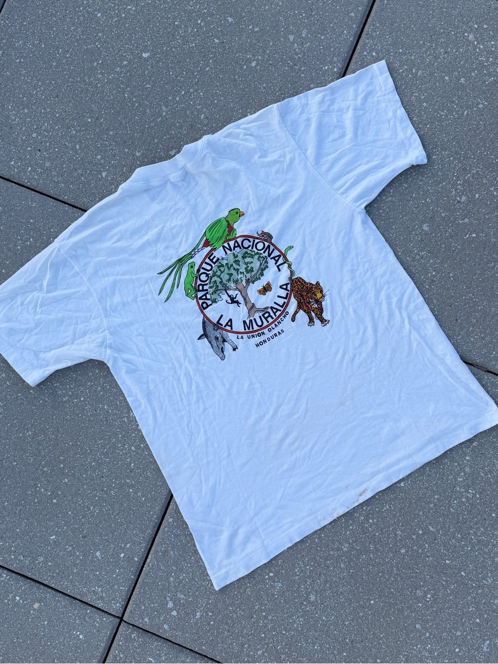 Vintage Honduras Parque Nacional La Muralia tee shirt